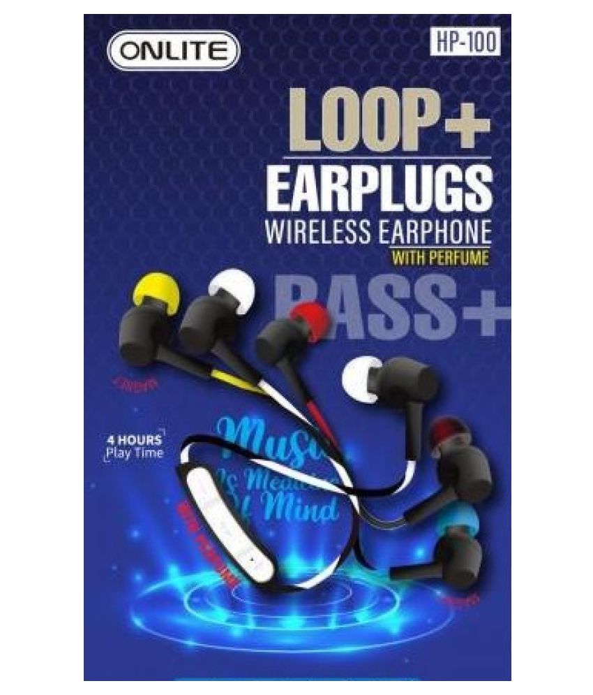 Onlite HP-100 In Ear Wired With Mic Headphones/Earphones ...