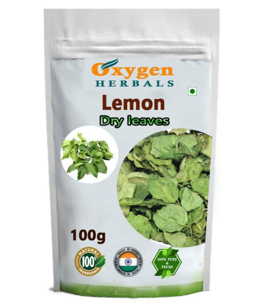 oxygen herbals Pure Lemon Dry Leaves Raw Herbs 100 gm Buy oxygen