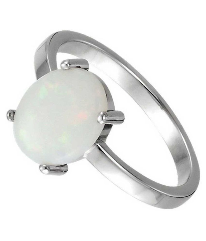 Natural Opal /Ring With JGL Lab Certified Stone Opal Ring: Buy Natural ...