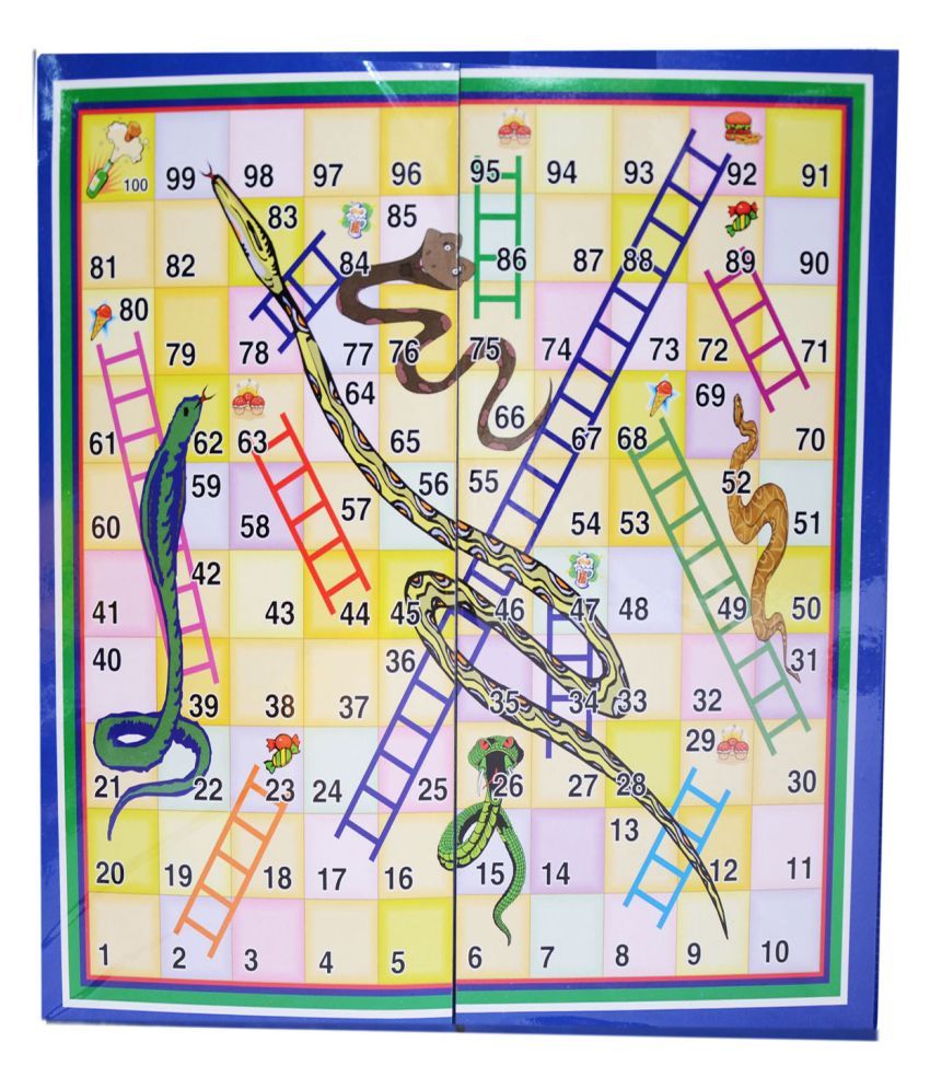 Planet of Toys Big Size Premium Magnetic Ludo and Snakes and Ladder ...