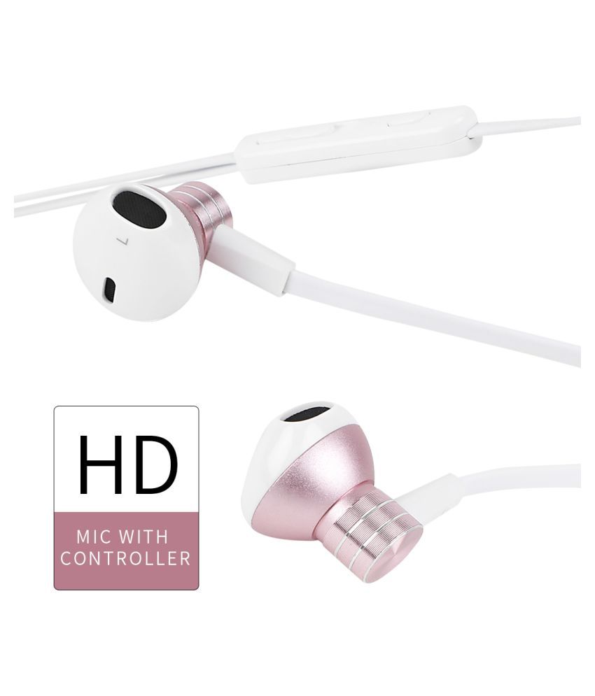 Miniso Metallic with HD Sound Super Bass In Ear Wired With Mic