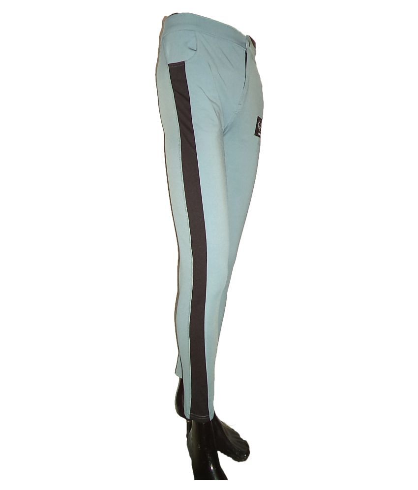 sky blue lycra pants