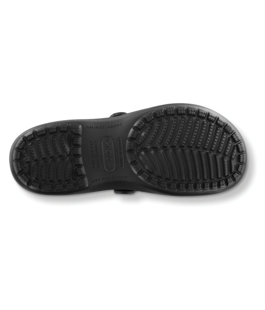 mary jane crocs black