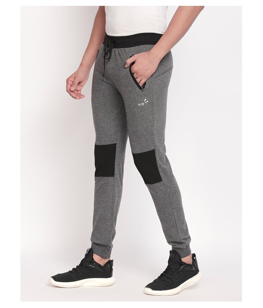 grey soft joggers