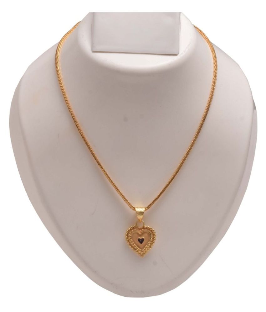 Gold dil locket Clearance