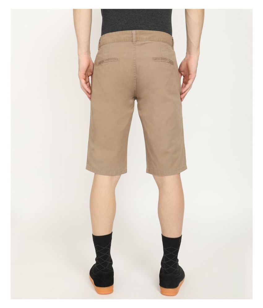 V2 Beige Shorts - Buy V2 Beige Shorts Online at Low Price in India ...