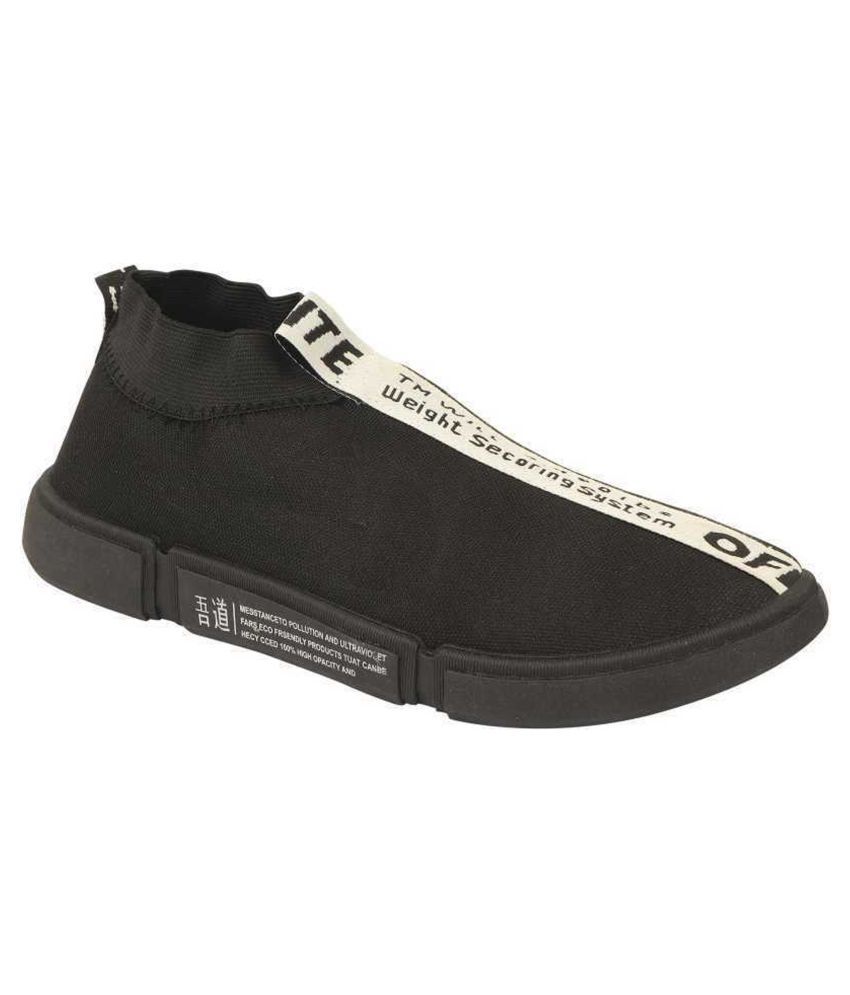 VEGA Sneakers Black Casual Shoes