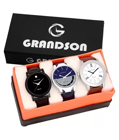 Grandson, always remember, love Grandma - Black Chronograph Watch –  Heartfelt Gift Store