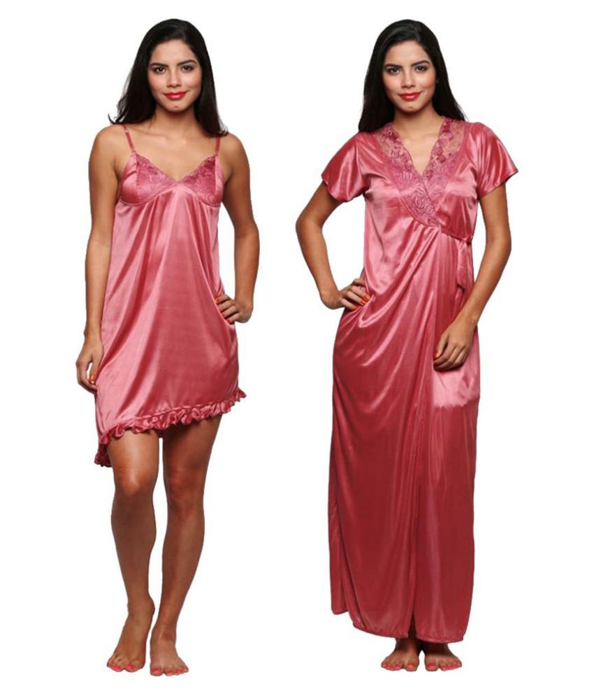 satin nighty dress
