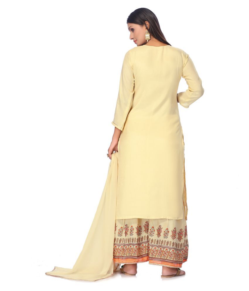 in365 Beige Muslin Dress Material - Buy in365 Beige Muslin Dress Material Online at Best Prices 