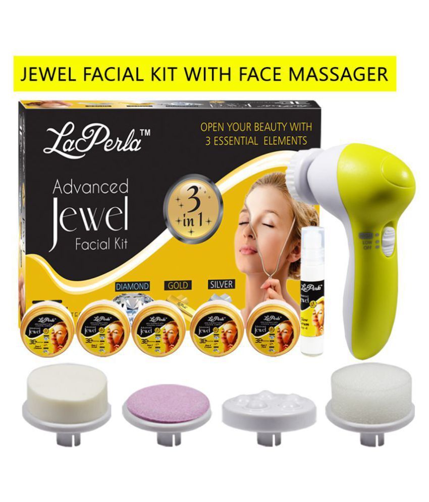 Adbeni Face Massager With 3in1 Jewel Facial Kit 2 g Pack of 2 Buy