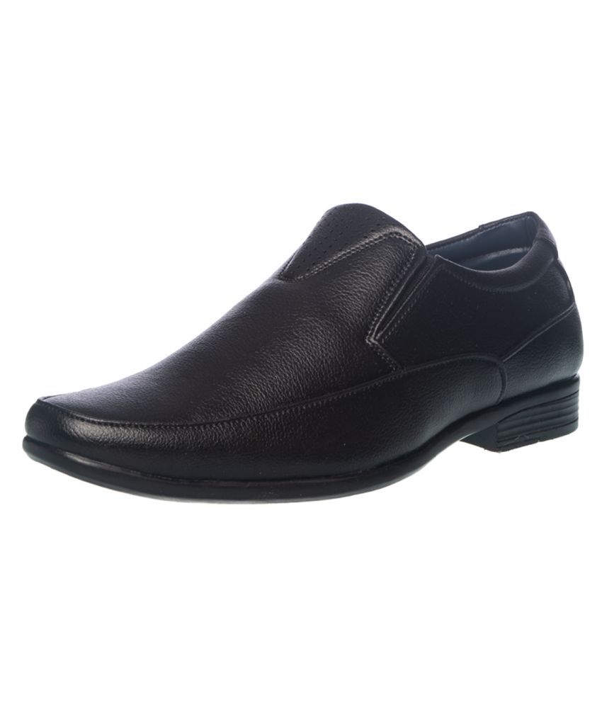 khadims formal black shoes