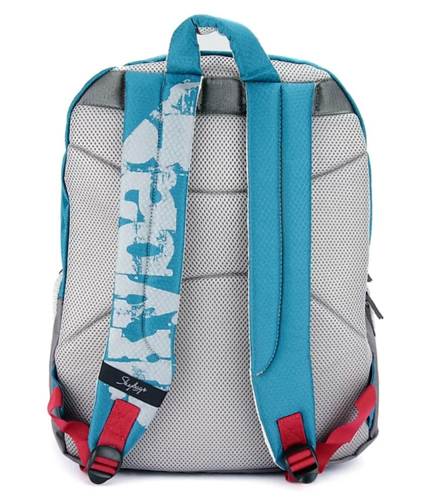 Skybags Neon 02 Blue Waterproof Backpack Buy Skybags Neon 02 Blue