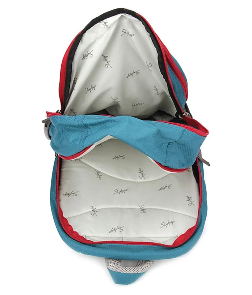 Skybags Neon 02 Blue Waterproof Backpack Buy Skybags Neon 02 Blue