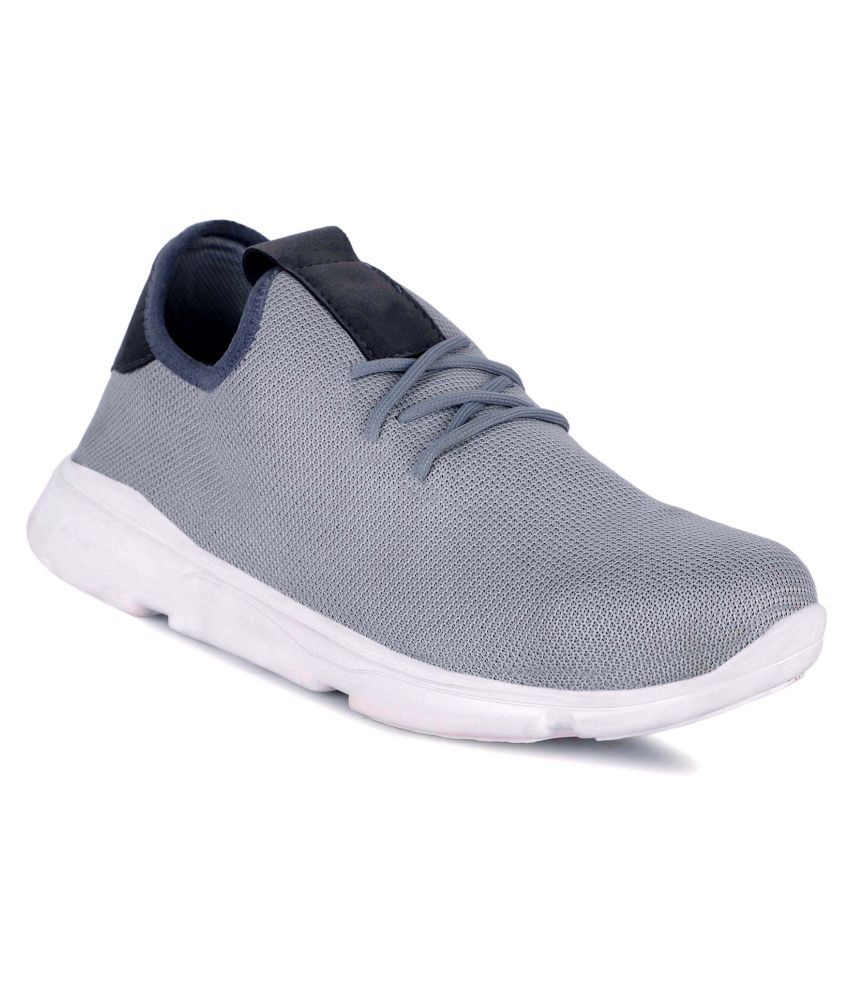 1AAROW Gray Running Shoes - Buy 1AAROW Gray Running Shoes Online at ...