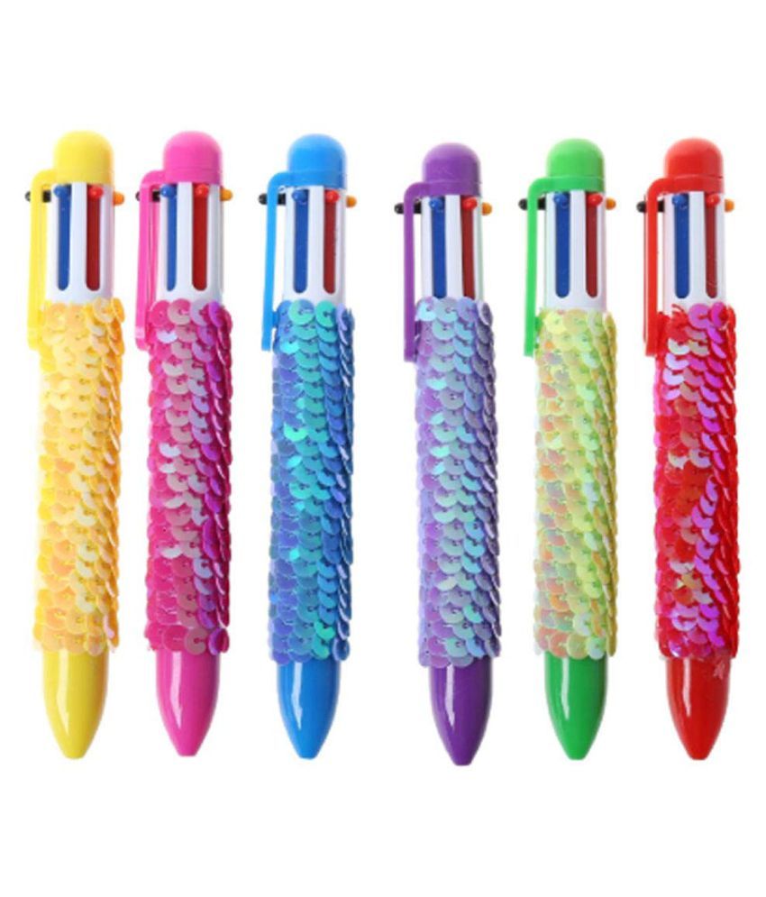 Sequence 6 in 1 Pen Set 2 Pc Pen, cute pen, cute stationary, pen for