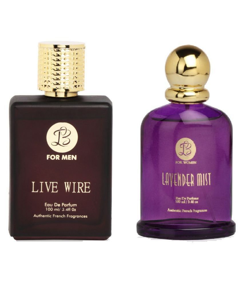 EAU DE PARFUM Mens LIVE WIRE & EAU DE PARFUM Womens LAVENDER MIST