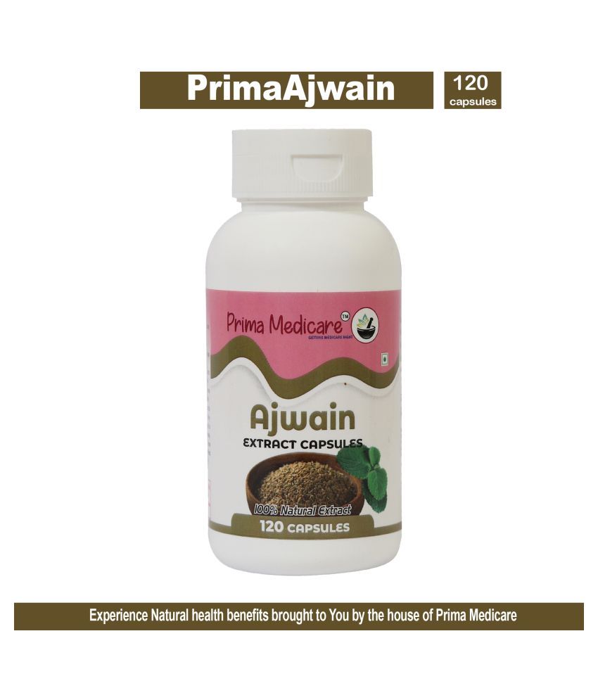 Prima Medicare Ajwain Extract Capsule Herbal Pachak Ayurvedic Medicine