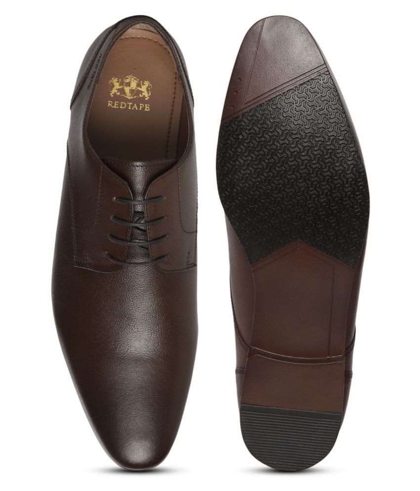 redtape formal leather shoes