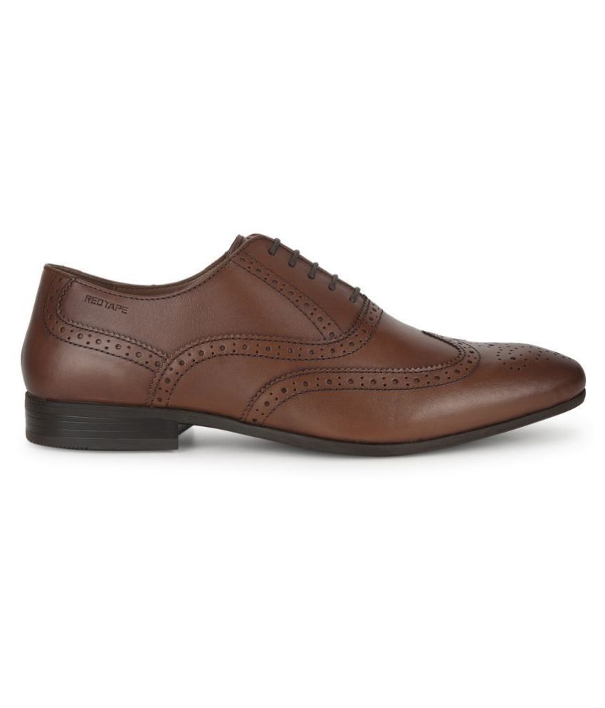red tape oxford shoes in patent leather