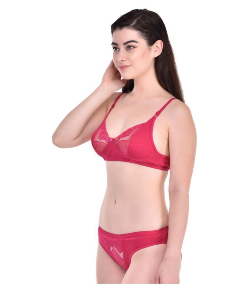 Buy BODY BEST Cotton Bra and Panty Set Online at Best Prices in India Snapdeal
