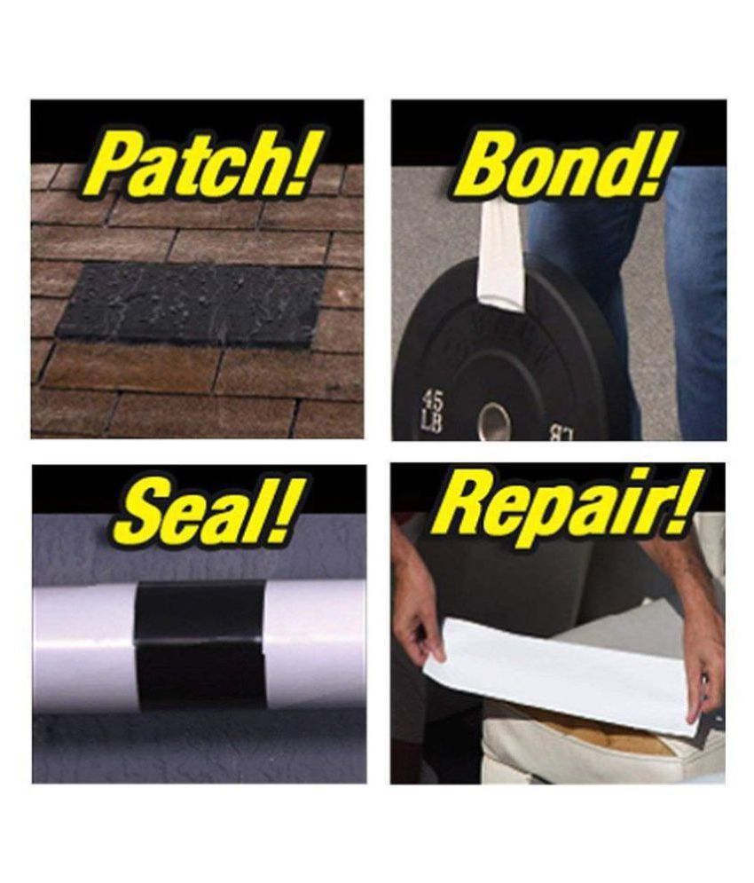 AKS PVC Waterproof Flex Seal Super Strong Adhesive Sealant Tape for Any Surface, Stops Leaks