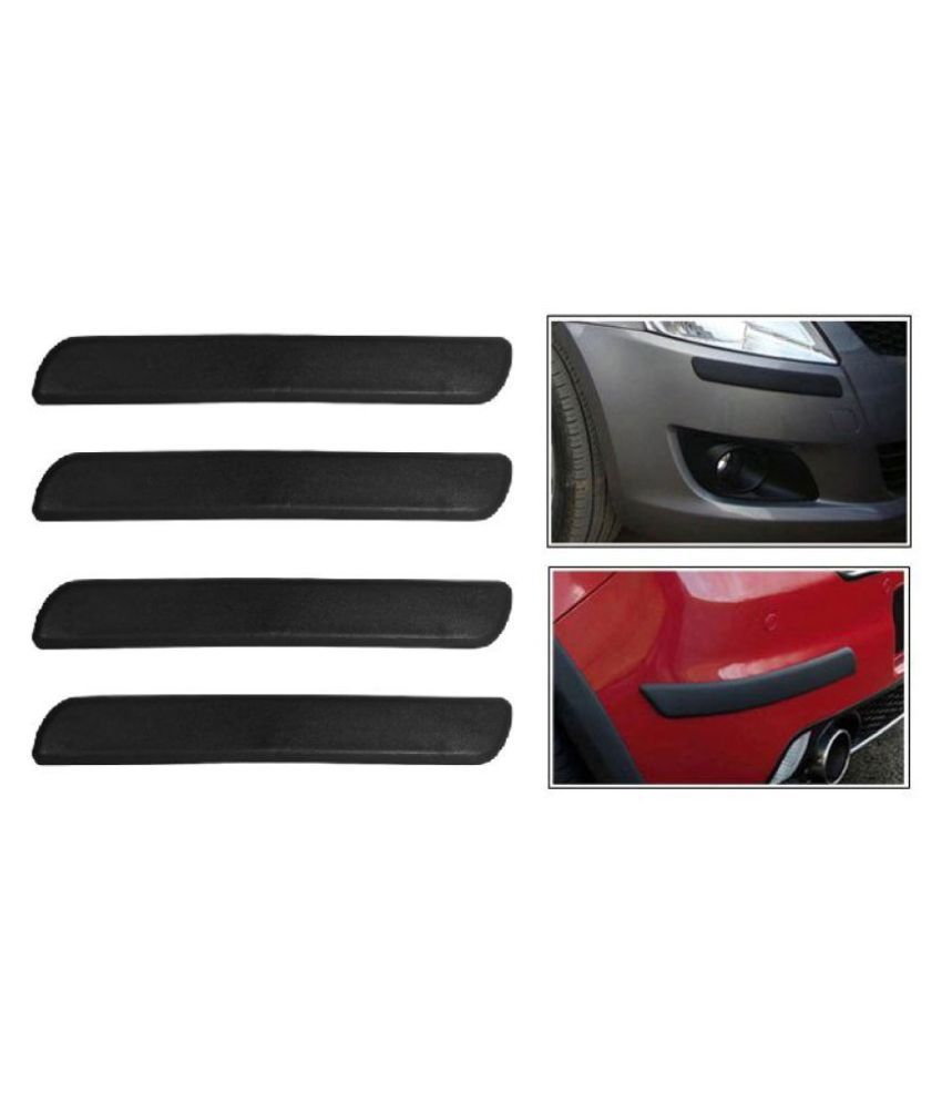 Autovea Premium Car Bumper Safety Guard Protector Black Maruti Swift