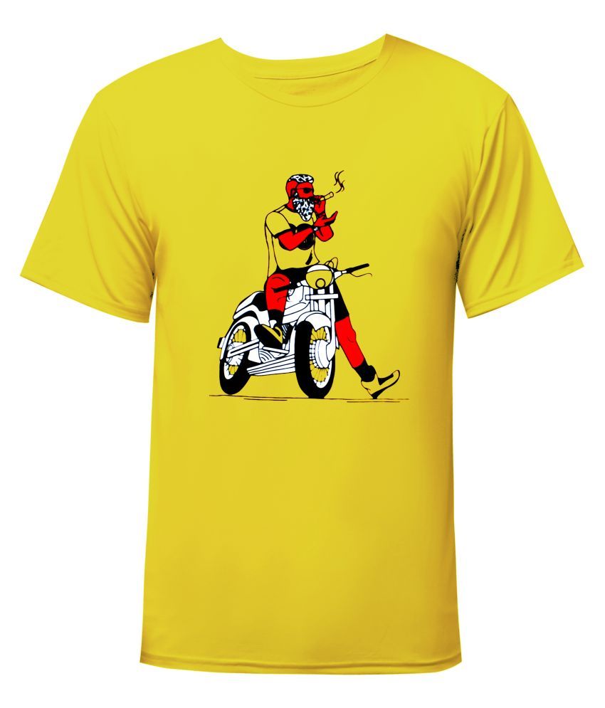 lycra shirt yellow