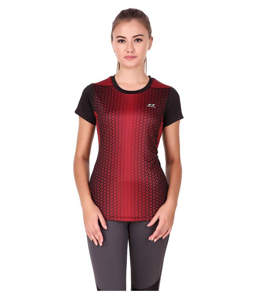 nivia compression t shirt