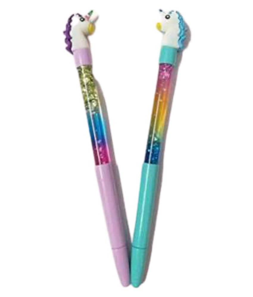 thumbnail image 2 of PARTEET Unicorn Stationery Combo - 5 Piece Set With Pouch, Pen, Pencil, Eraser & Scale 2 of 14