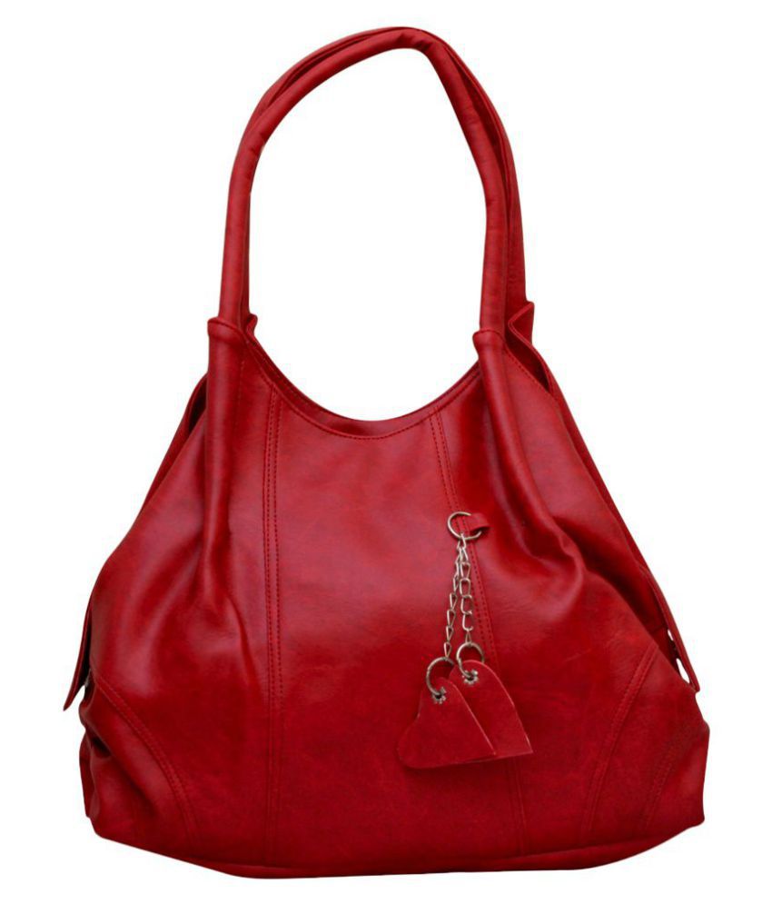     			Fostelo -   Red PU Shoulder Bag