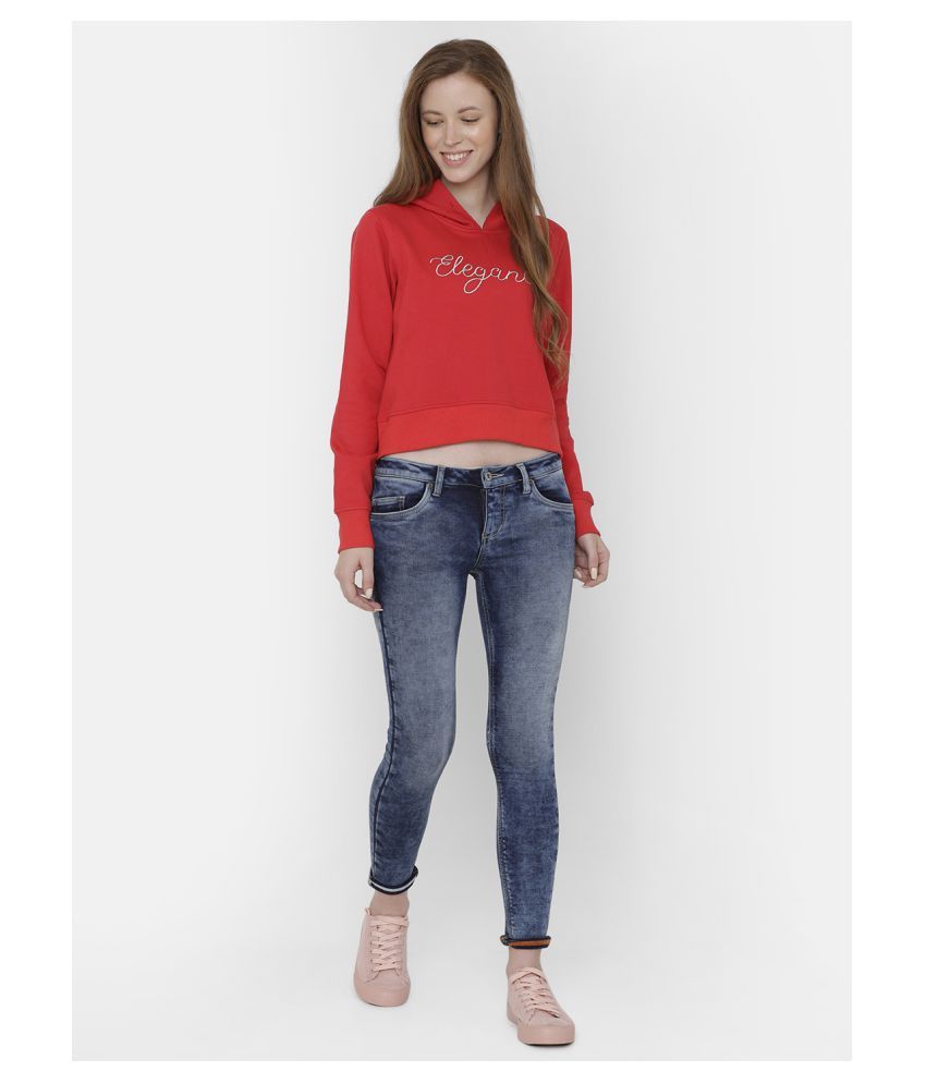 womens red sweats