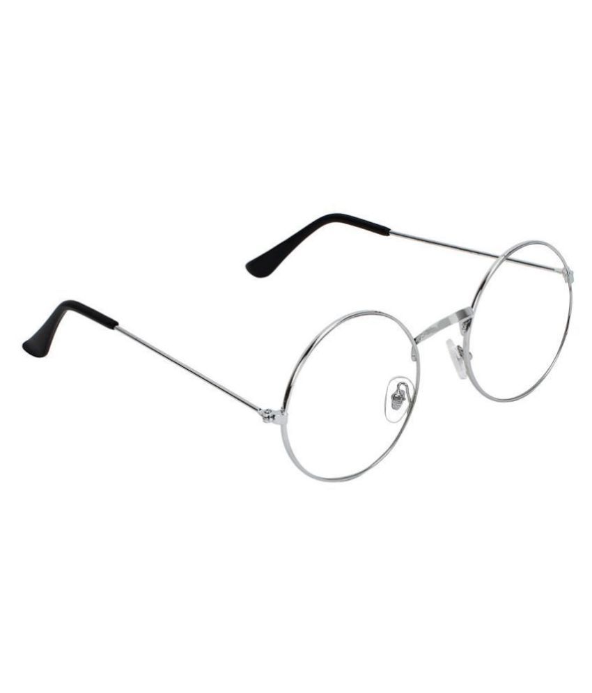 Abner Silver Round Spectacle Frame AFR621 - Buy Abner Silver Round ...