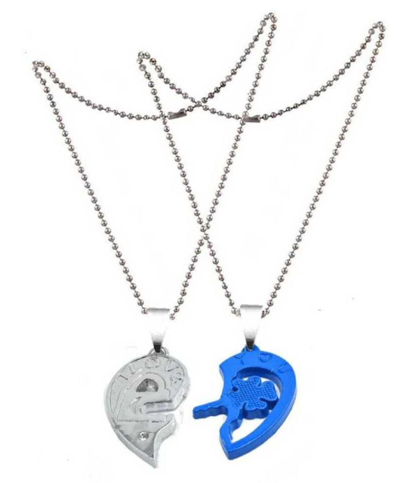 Couple locket silver clearance
