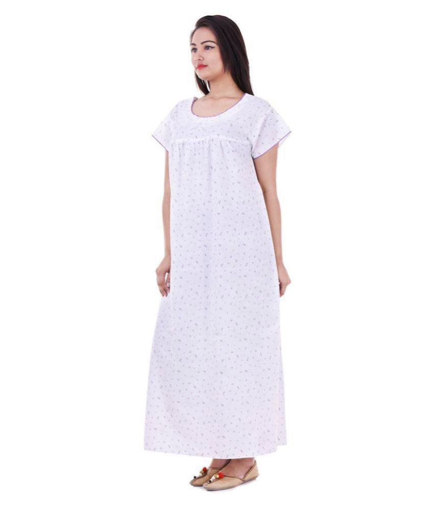 full sleeve cotton nighty online india