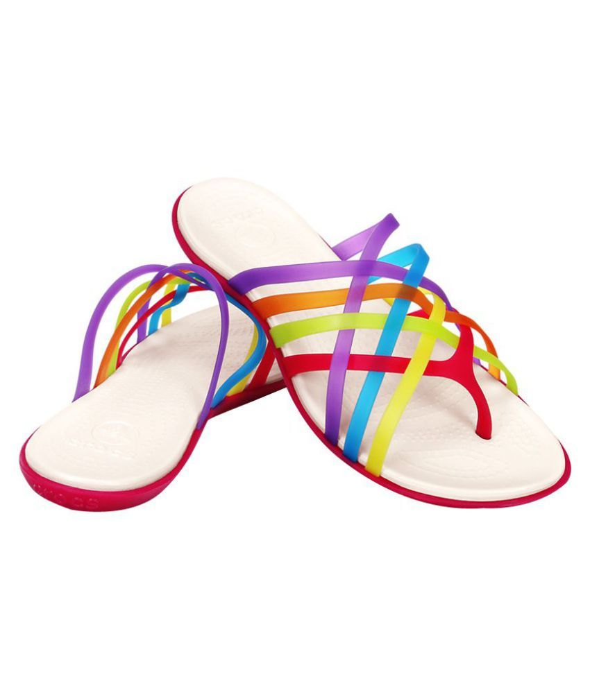 Crocs Multi Color Slippers Price in India- Buy Crocs Multi Color