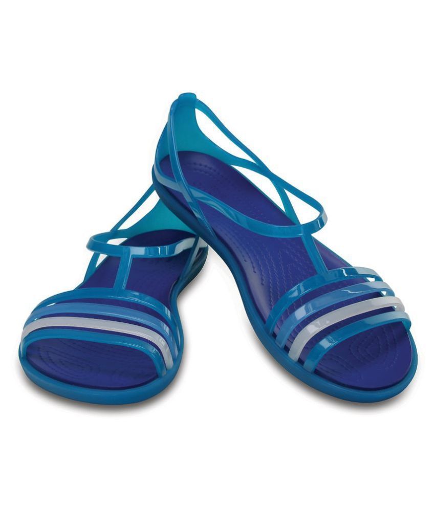 Crocs Isabella Blue Girls Sandal Price 