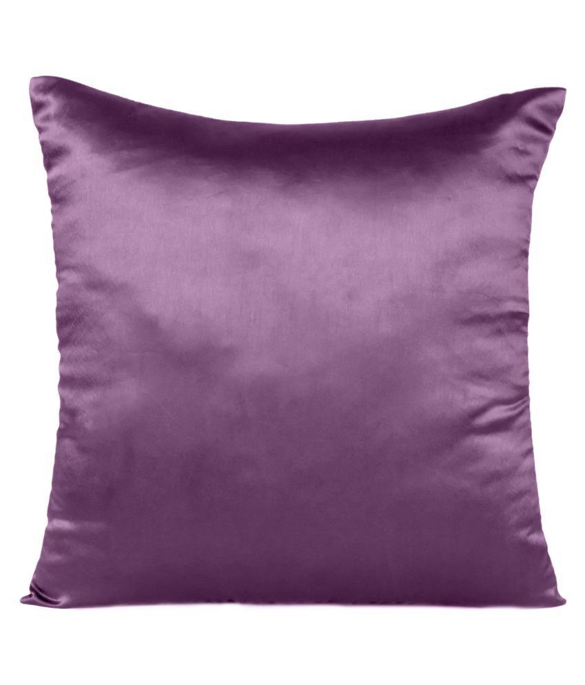 Oussum Set of 5 Satin Cushion Covers 45X45 cm (18X18)