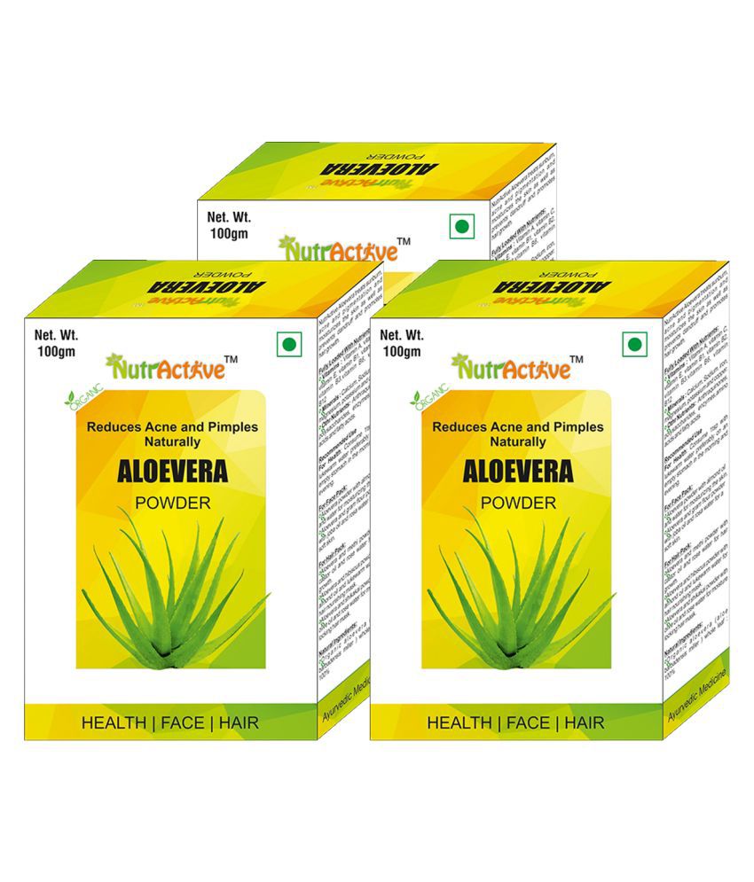     			NutrActive Alovera Powder 100 gm Pack of 3