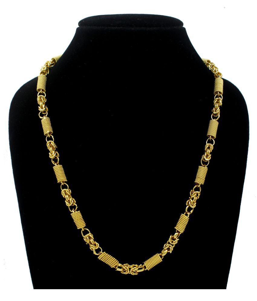 women gold mala