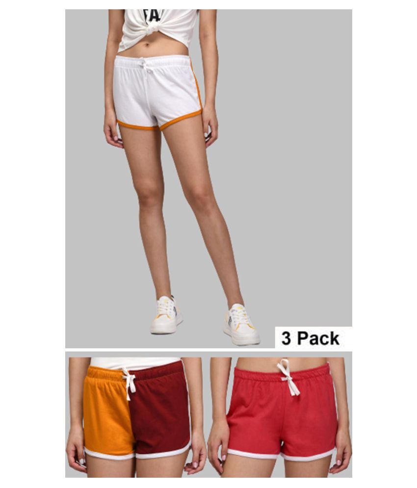 cotton hot pants ladies