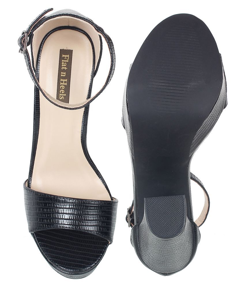 block heels for flat feet