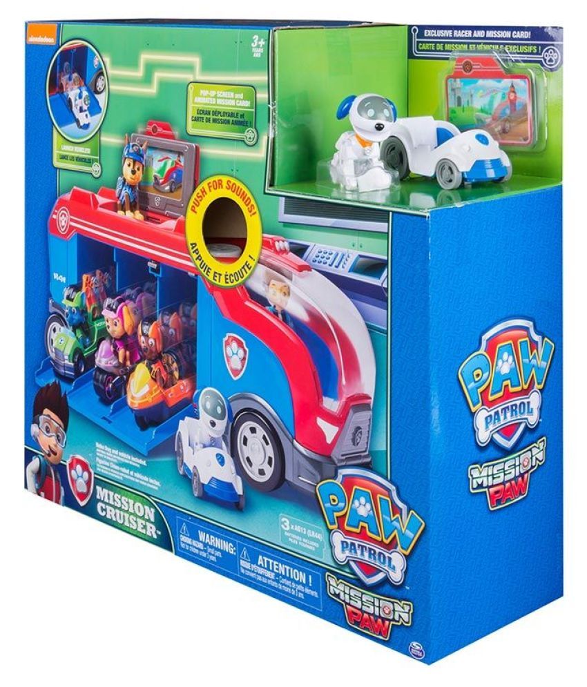 paw patrol mission cruiser set