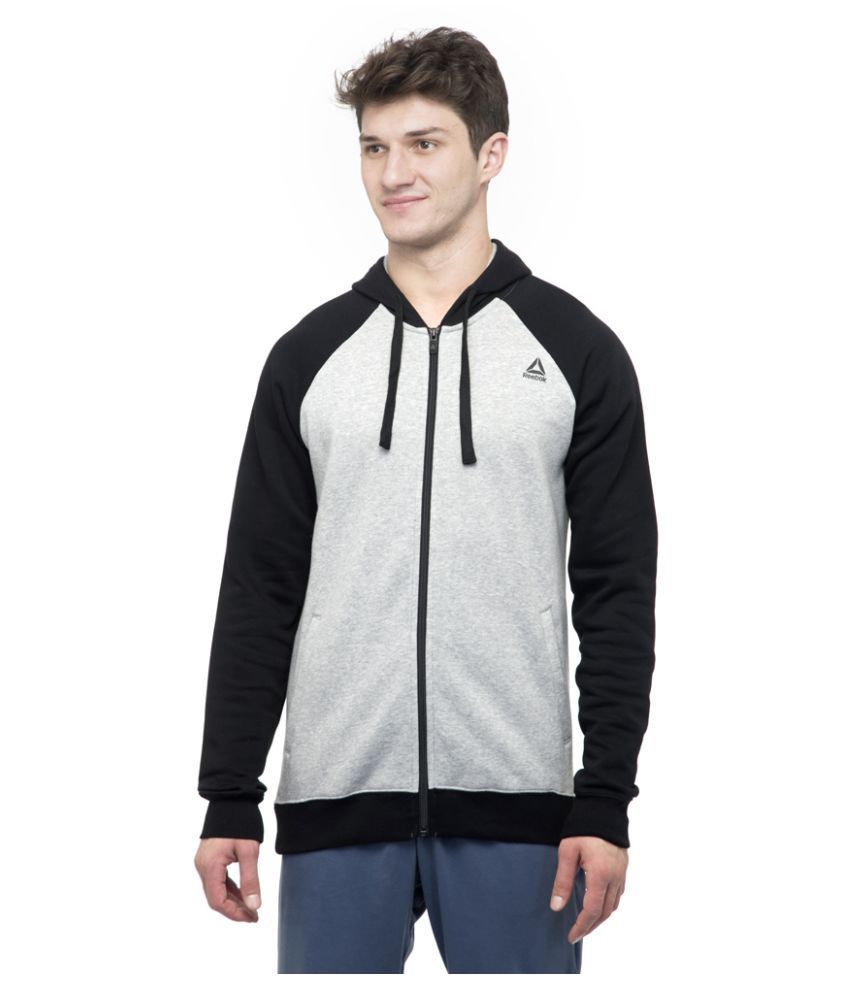 reebok sweatshirt grey