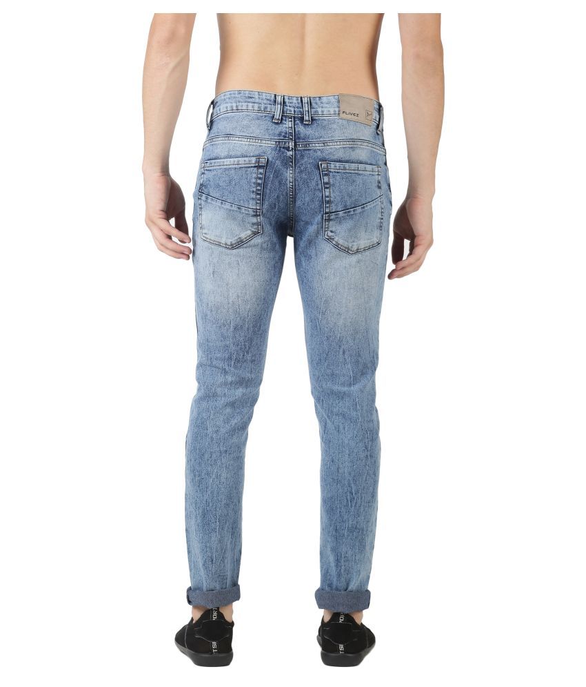 light blue slim jeans