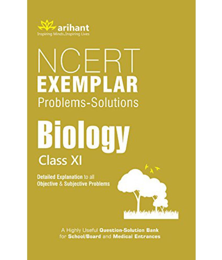 NCERT Text Book + Exemplar Problems Solutions Biology Class 11: Buy NCERT Text Book + Exemplar ...