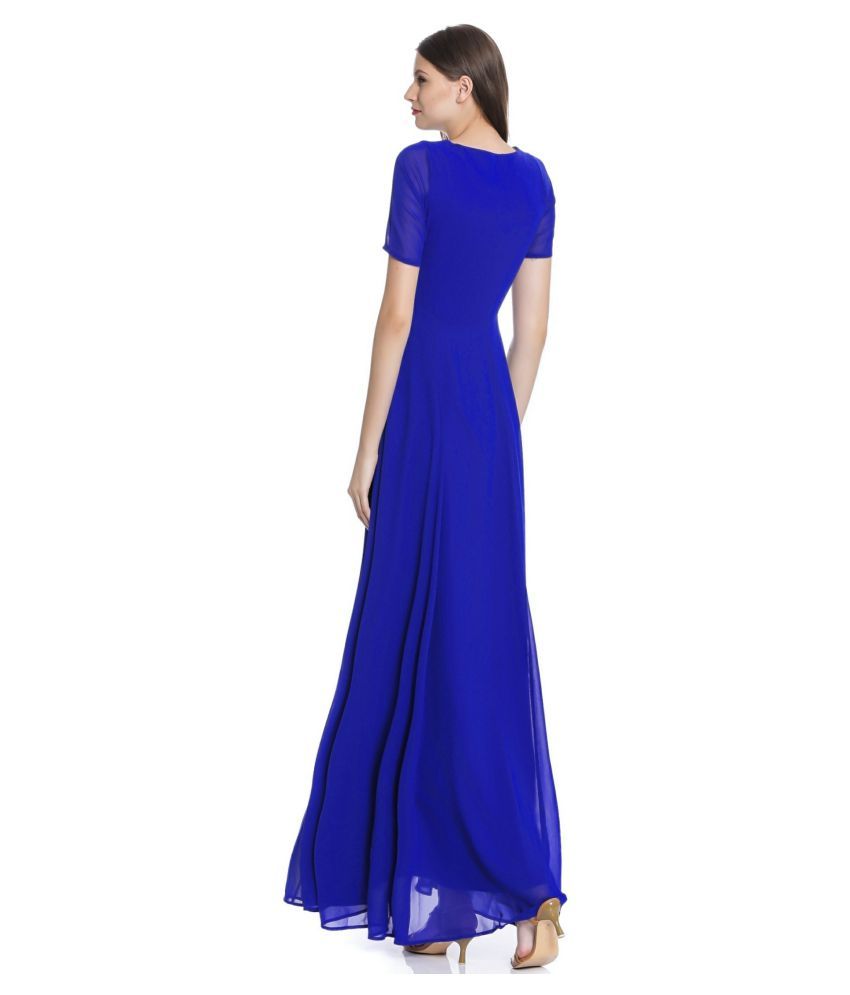 georgette full gown