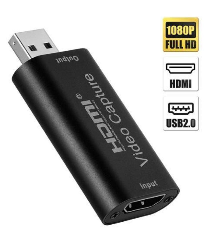 Buy See Good HDMI Video Capture Receiver Black Online at Best Price