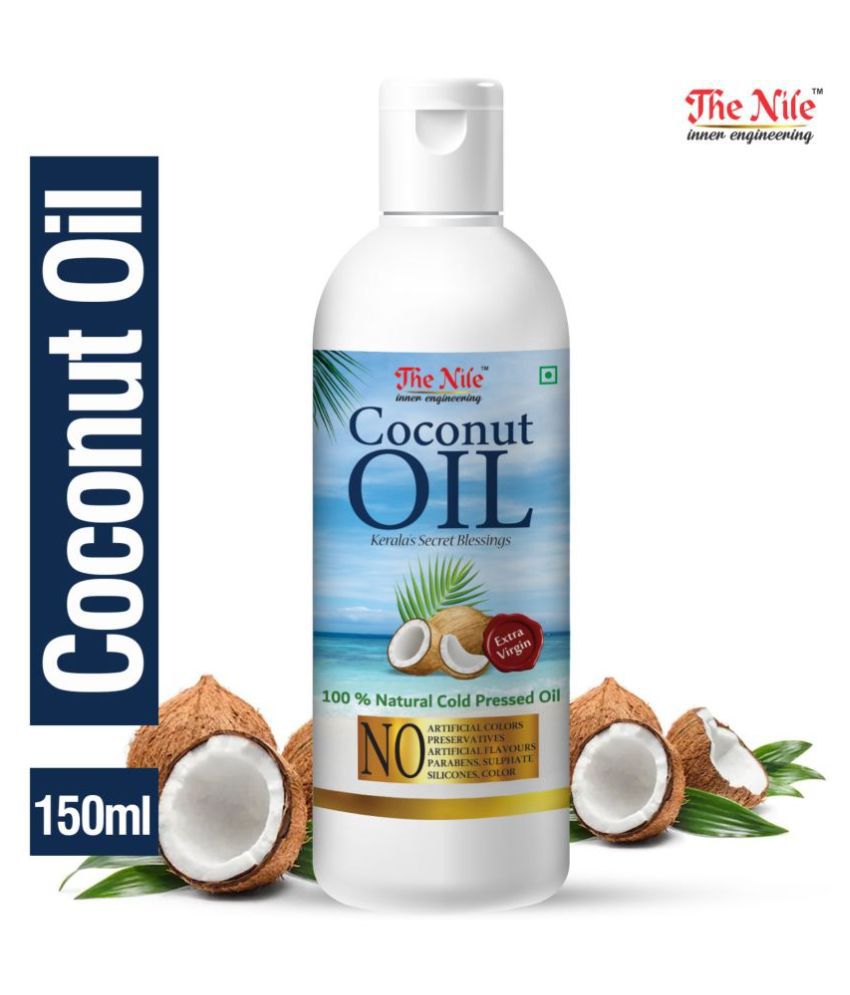 The Nile Coconut Oil 150 ML + Sesame Oil 100 ML + Olive Oil 100 ML 350 ...
