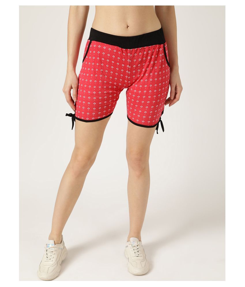 cotton hot pants ladies